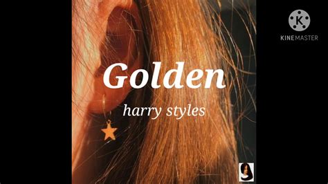 harry styles golden letra.